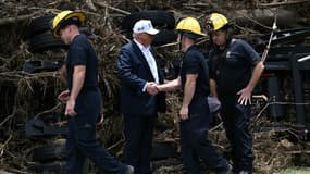 Le président américain Donald Trump à Kerrville, au Texas, le 11 juillet 2025.