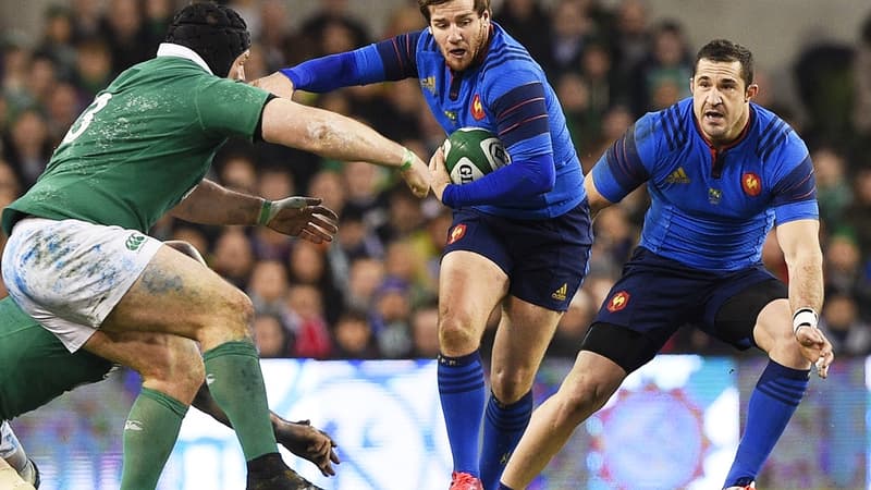 Camille Lopez face à l'Irlande