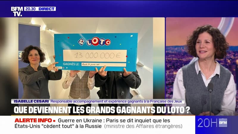 LE DOSSIER DU 20H - Comment sont pris en charge les gagnants de la Française des jeux?