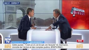 Gérald Darmanin: "Aujourd'hui le chèque énergie est versé au mois d'avril. Je me bats pour qu'on verse ce chèque avant, pour l'hiver."