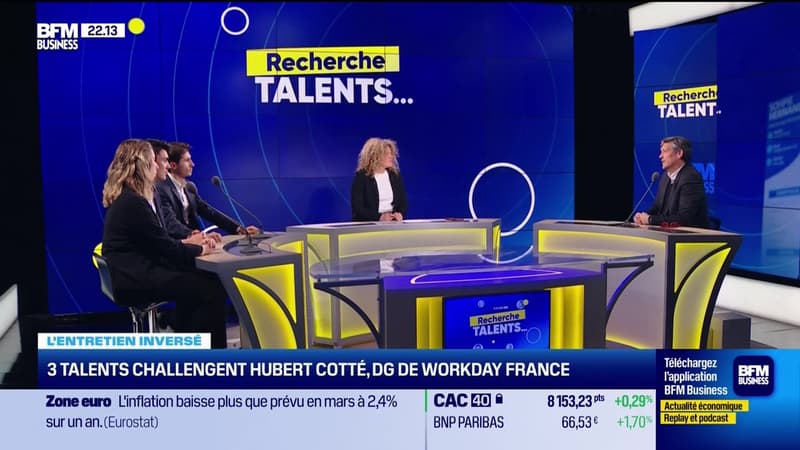L'entretien inversé : trois talents challengent Hubert Cotté, DG de Workday France - 03/04