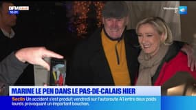 Marine Le Pen dans le Pas-de-Calais après la nomination de François Bayrou à Matignon