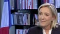 Marine Le Pen lundi soir sur BFMTV.