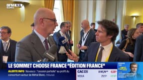 Roland Lescure s'exprime à Choose France