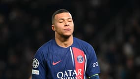 Kylian Mbappé face à Newcastle au Parc des Princes