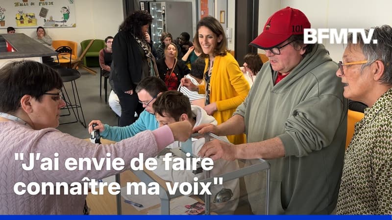 ROBIN DE BFM - En situation de handicap, ils se préparent à voter aux municipales