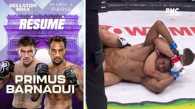 Résumé Bellator Paris : La guerre Barnaoui-Primus tourne à l'avantage de l'Américain