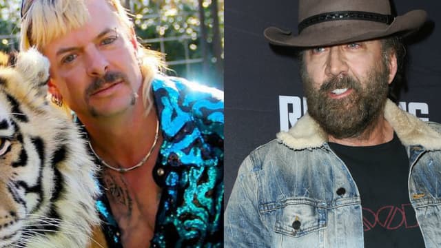 Joe Exotic et Nicolas Cage