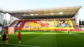 Le stade Bollaert, dimanche 8 octobre 2023, avant le derby face à Lille
