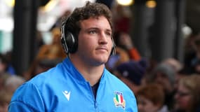 Le capitaine italien Michele Lamaro