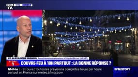 Le professeur Alexandre Mignon défend l'idée d'un "confinement rapide, fort et dur"