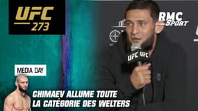 UFC 273 : Chimaev allume toute la catégorie des welters au media day