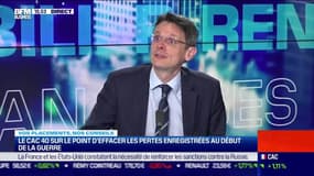 François Monnier (Investir) : Le CAC 40 sur le point d'effacer les pertes enregistrées au début de la guerre - 22/03