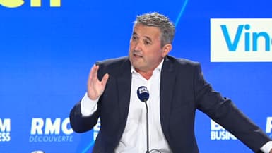 Le directeur général de BMW Group France Vincent Salimon.