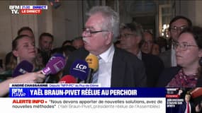 "Un vote qui a été volé par une alliance contre nature": après sa défaite à la présidence de l'Assemblée, André Chassaigne dénonce la "combinaison" entre les macronistes et La Droite républicaine
