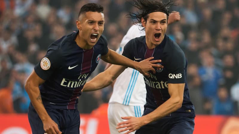 Marquinhos et Cavani