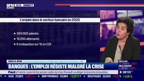 Maya Atig (FBF) : Banques, l'emploi résiste malgré la crise - 22/06