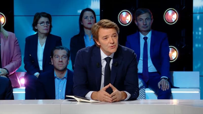 François Baroin sur le plateau de BFMTV, le 18 novembre 2018