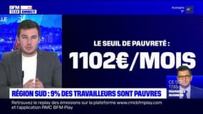 Région Sud: 9% des travailleurs sont pauvres