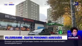 Villeurbanne : quatre personnes agressées