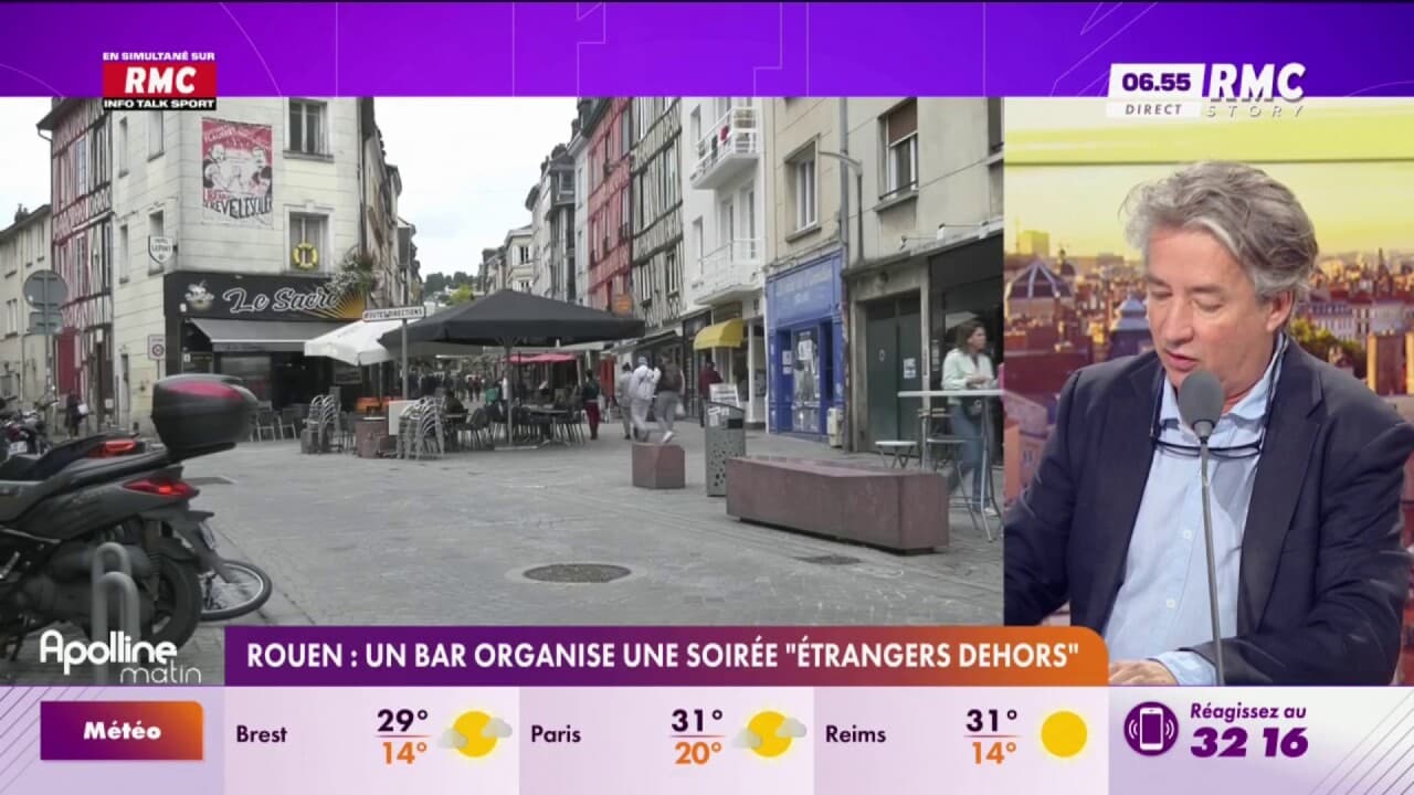 Immigration à Rouen, un bar organise une soirée "étranger dehors"