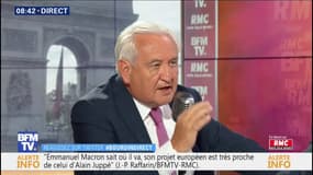 Jean-Pierre Raffarin: "Quand Macron et Merkel disent quelque chose ensemble, ça compte dans le monde"