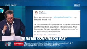 #Magnien, la chronique des réseaux sociaux : "Je ne me confinerai pas" - 25/01