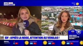 Île-de-France: après la neige, attention au verglas