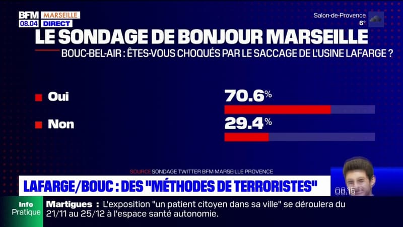 Bouc-Bel-Air: le maire compare l'intrusion chez Lafarge à du terrorisme