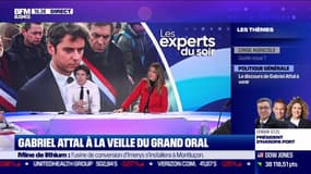 Gabriel Attal à la veille du grand oral - 29/01