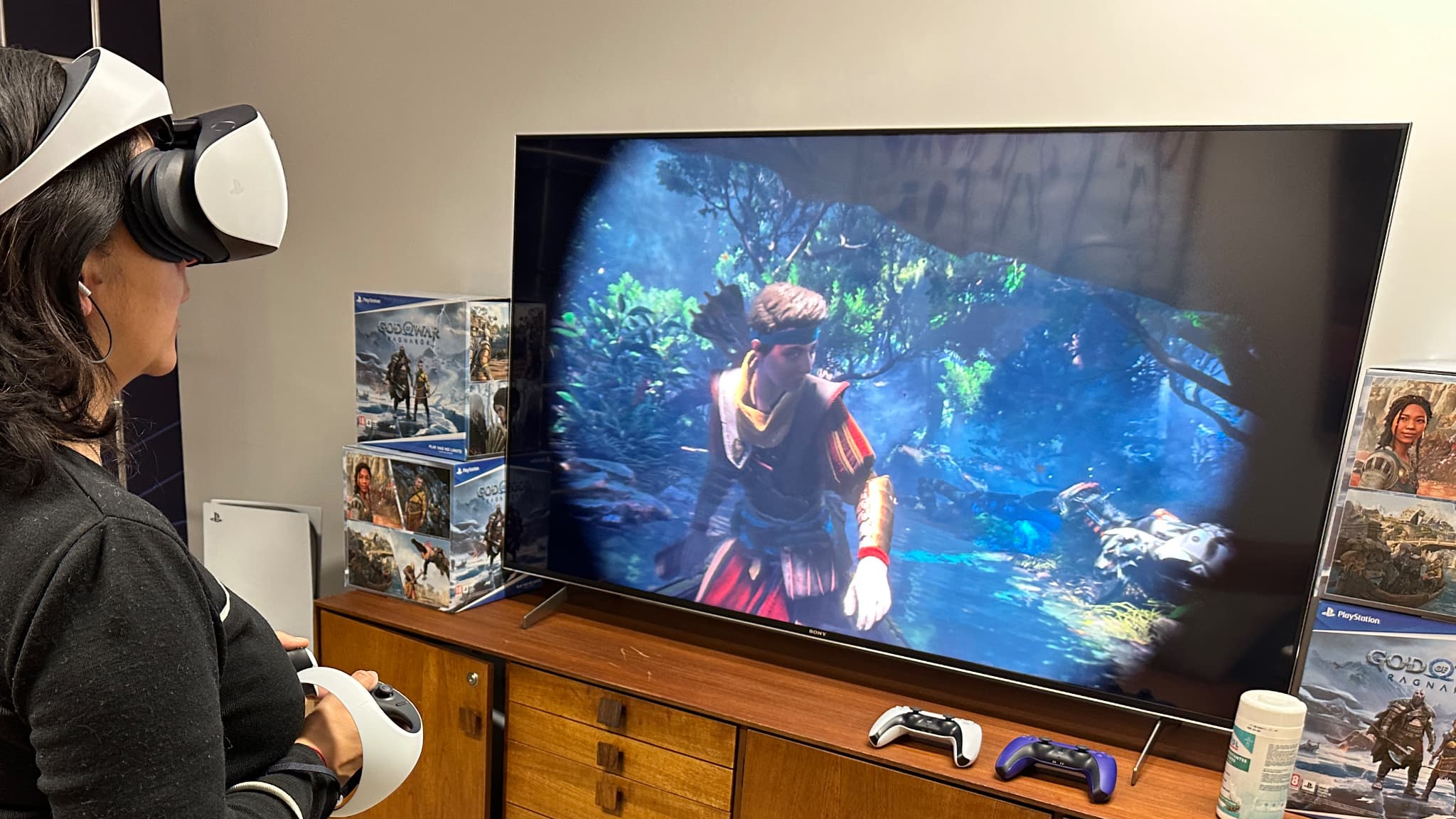 Sony Playstation VR2 - Horizon: Call of the Mountain Bundle Casque de  réalité virtuelle blanc, noir