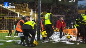 Des jets de papier toilette à Nantes, le 24 novembre 2024.