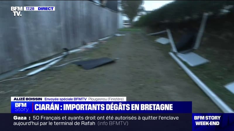 Tempête Ciaran: environ 112.000 foyers toujours privés d'électricité dans le Finistère