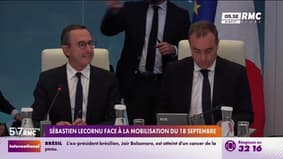 Sébastien Lecornu face à la mobilisation du 18 septembre