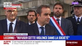 Pour Sébastien Lecornu, il faut "refuser cette violence qui monte dans la société"