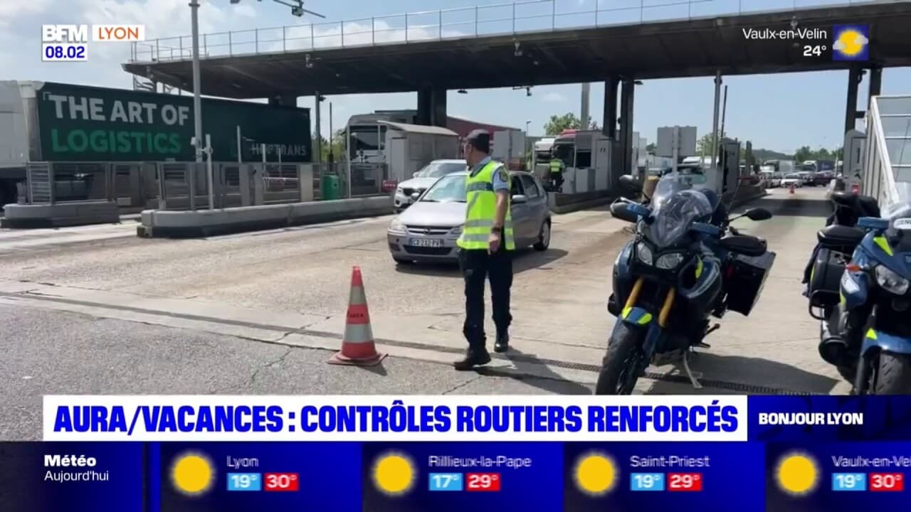 Rhône Des Contrôles Routiers Renforcés Pendant Les Vacances 6603