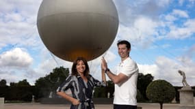 Anne Hidalgo et Pierre Rabadan, le 7 août 2024