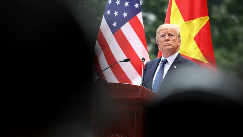 Donald Trump à Hanoï, au Vietnam, le 12 novembre 2017