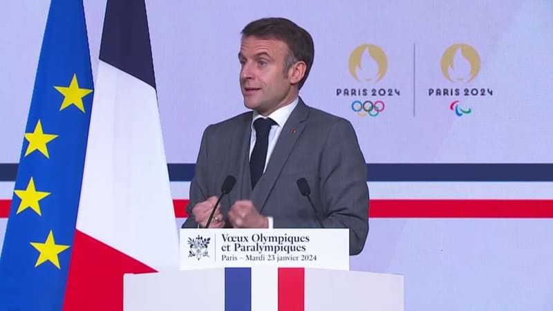 JO 2024: Emmanuel Macron juge 