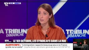 "Sans mobilisation sociale, les priorités sociales vont passer à l'as", Sophie Binet - 22/09