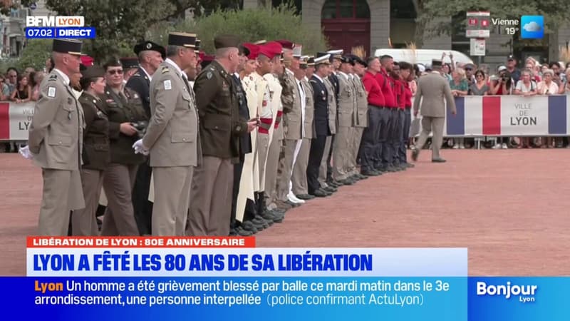 Lyon a fêté les 80 ans de sa Libération