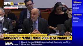 À l'Assemblée, Pierre Moscovici alerte sur un "dérapage majeur" des finances publiques