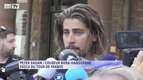 Tour de France – Sagan : "Je n’ai rien fait de mal dans ce sprint"