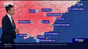 Météo Var: un ciel gris et de la pluie pour commencer la semaine, il fera 21°C à Toulon