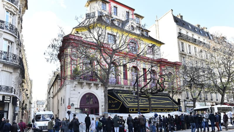 Le Bataclan après l'attaque du 13 novembre 