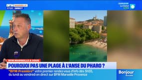 BFM Marseille et vous: pourquoi n'y a-t-il pas de plage à l'anse du Pharo?