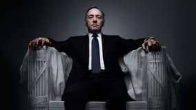 Kevin Spacey dans la série "House of cards" de Netflix. 