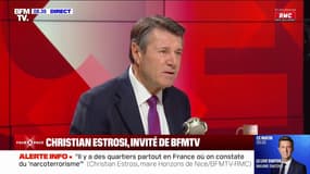 Trafic de drogue: Christian Estrosi veut "broyer les petits caïds" et "taper les consommateurs"