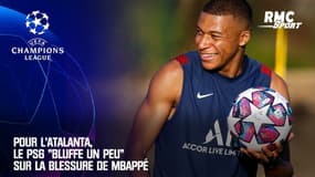 PSG : Pour l'Atalanta, la "blessure de Mbappé est du bluff"