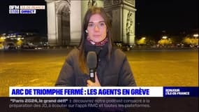 Paris: les agents de l'Arc de Triomphe en grève pour réclamer de meilleures conditions de travail